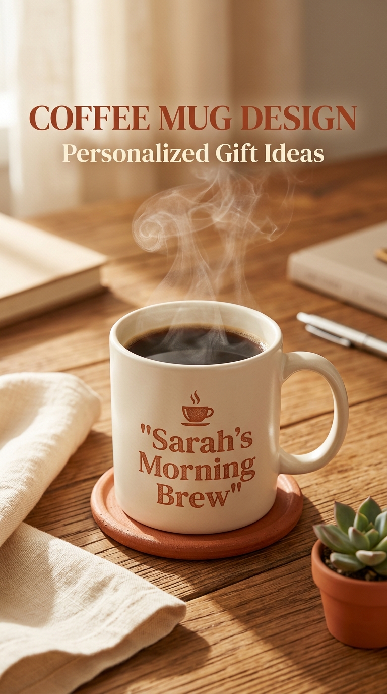 Personalized gift mugs collection